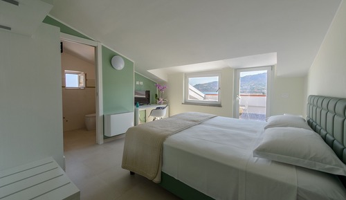 Habitación Deluxe, terraza, vistas al mar (Green)