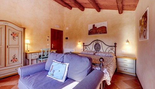 Habitación Deluxe, 1 cama doble con sofá cama, vistas a la colina