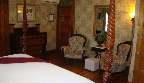 Habitación, 1 cama de matrimonio grande, chimenea