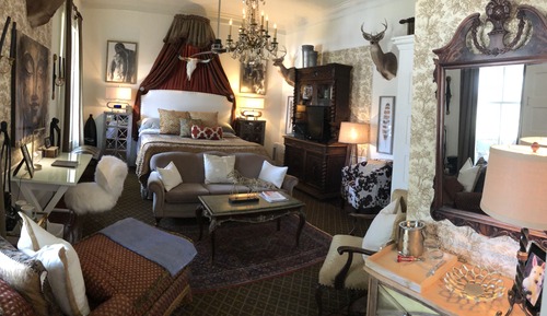 Habitación de lujo doble, 1 habitación, frigorífico y microondas, vistas al jardín