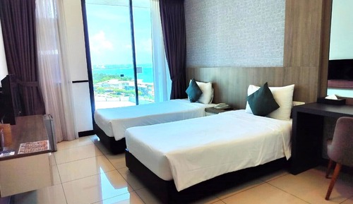 Habitación superior con 2 camas individuales