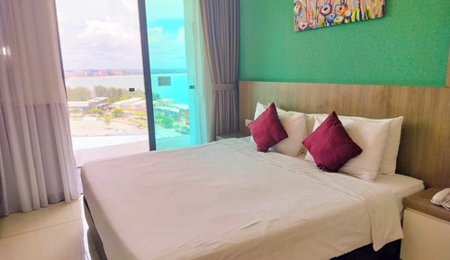 Habitación superior, 1 cama de matrimonio grande