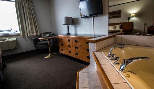 Habitación, 1 cama de matrimonio, bañera de hidromasaje