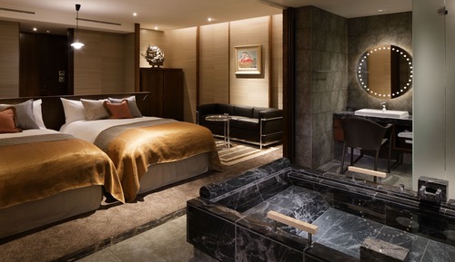 Habitación Deluxe con 2 camas individuales, no fumadores (1st Floor, French dinner & breakfast)