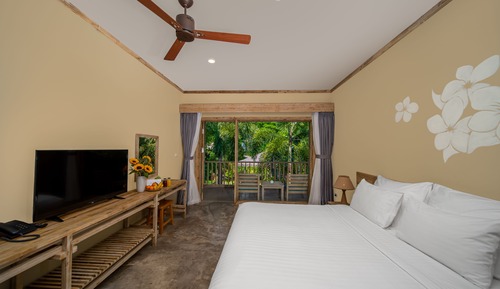 Habitación Deluxe doble, vistas al jardín