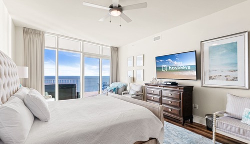 Apartamento exclusivo, 3 habitaciones, balcón, vistas al mar