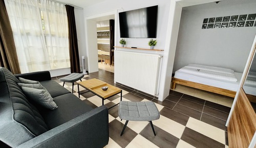 Apartamento, baño privado (Erdgeschoss)