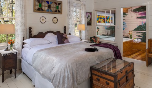 Habitación, baño privado (Country Garden Cottage)