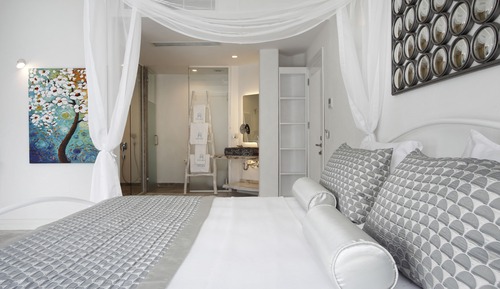 Habitación Deluxe, vistas parciales al mar