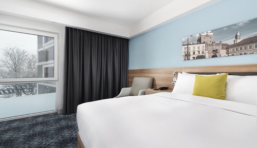 Habitación, 1 cama de matrimonio, accesible para personas con discapacidad