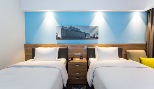 Habitación con 2 camas individuales