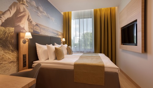 Habitación estándar con 1 cama doble o 2 individuales