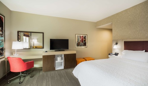 Habitación, 1 cama de matrimonio grande, frigorífico