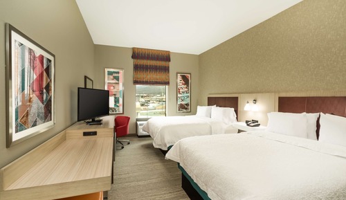 Habitación, 2 camas de matrimonio, no fumadores