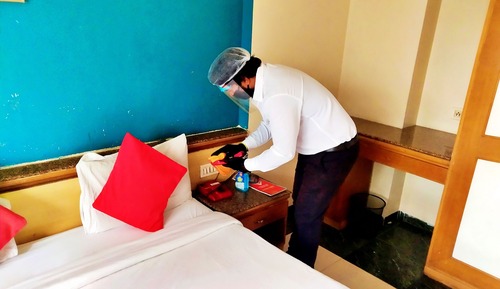 Habitación estándar doble, 1 cama doble, vistas a la ciudad