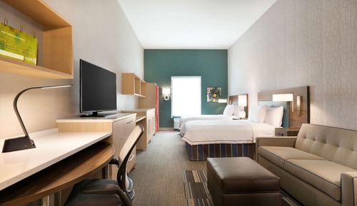 Estudio, 2 camas de matrimonio, accesible para personas con discapacidad (Mobility & Hearing)