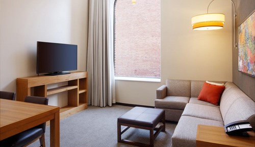 Suite, 1 cama de matrimonio grande con sofá cama (1 Bedroom)