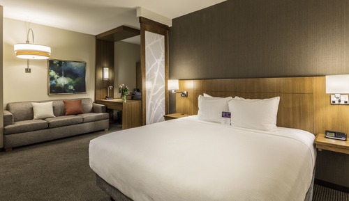 Habitación, 1 cama de matrimonio grande con sofá cama (High Floor)