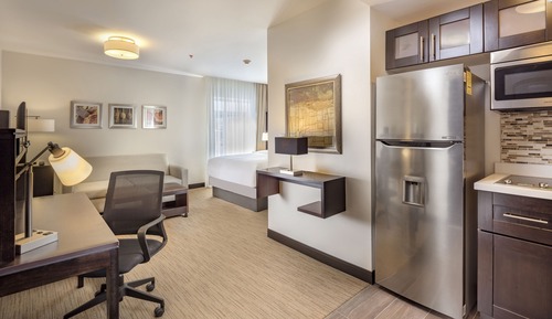 Suite estudio, cocina