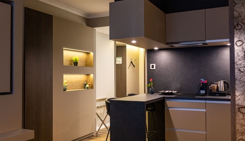 Estudio Confort, 1 habitación, no fumadores, en edificio anexo (Boardinghouse)