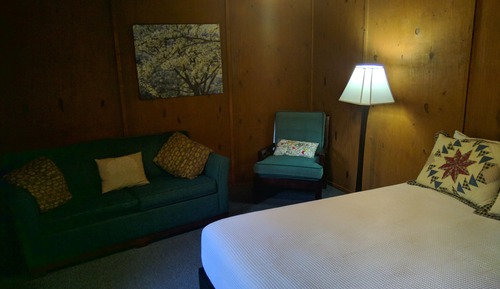 Suite estándar, 1 cama de matrimonio con sofá cama, vistas al jardín