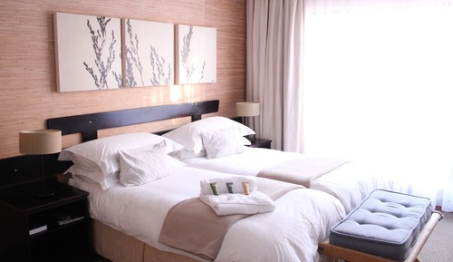 Habitación con 2 camas individuales