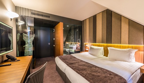 Habitación Deluxe doble, 1 cama de matrimonio grande