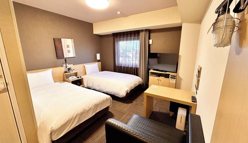 Habitación con 2 camas individuales, fumadores