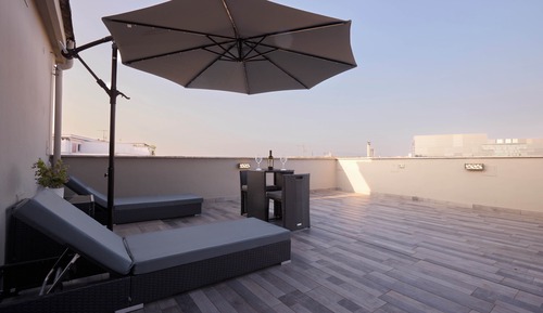 Habitación panorámica, terraza