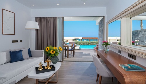 Blue Princess Villa 2 bedrooms, Sea View, Private pool, Outdoor whirlpool (two floors)