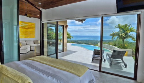 Villa, 1 cama de matrimonio grande, piscina privada, vistas al mar