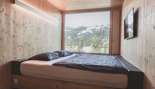 Habitación doble, vistas al lago (Smart-Cabin)