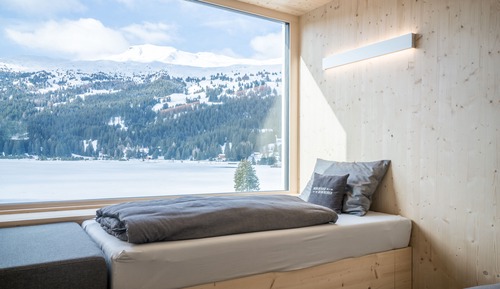 Habitación doble, vistas al lago (XL-Cabin, Top Floor)