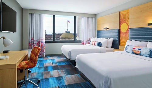 aloft, Habitación, 2 camas de matrimonio