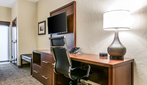 Suite, 1 cama de matrimonio grande, accesible para personas con discapacidad (Roll-In Shower)