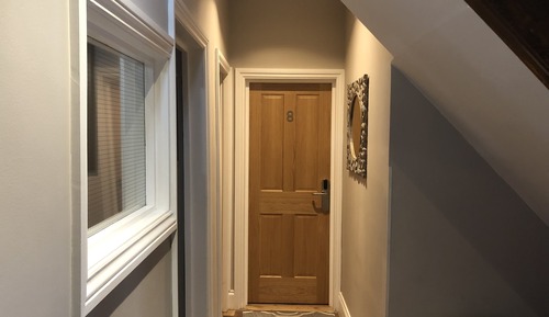 Habitación individual City, no fumadores, baño compartido