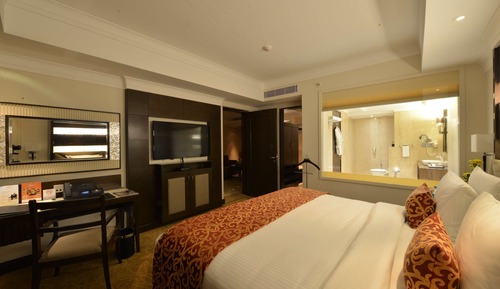 Estudio, 1 cama de matrimonio grande