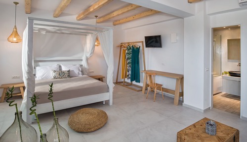 Suite de luna de miel, bañera de hidromasaje, vistas al mar