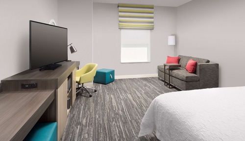 Habitación, 1 cama de matrimonio grande, no fumadores, frigorífico y microondas