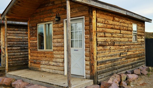 Cabaña, 1 cama de matrimonio