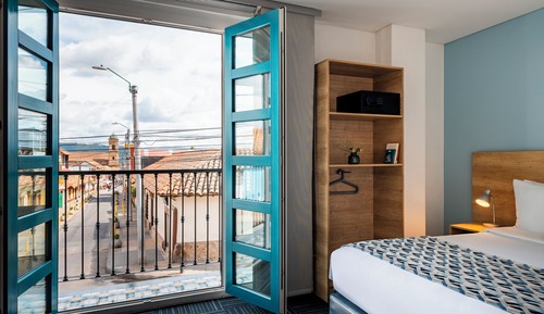 Habitación doble superior, balcón