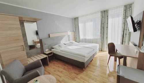 Habitación con 1 cama doble o 2 individuales