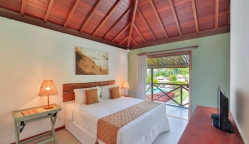 Estudio, 1 cama de matrimonio con sofá cama