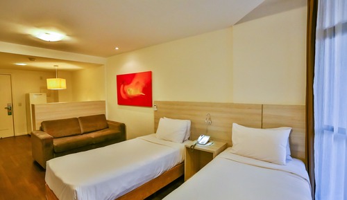 Habitación superior con 2 camas individuales