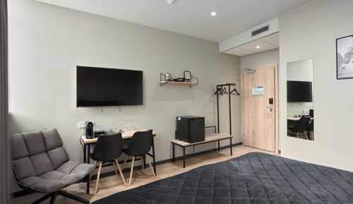 Habitación Deluxe, 1 cama de matrimonio, planta baja
