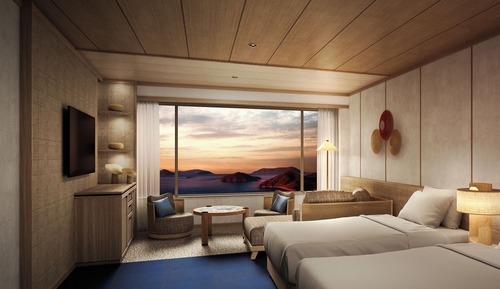 Habitación Deluxe, no fumadores, vistas al mar (With View Bath, Up to 4 Pax)