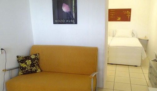 Estudio económico, 1 habitación, accesible para personas con discapacidad, vistas al patio