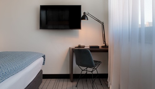 Habitación con 1 cama doble o 2 individuales