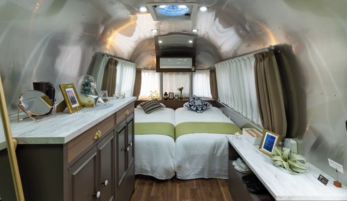 Habitación individual, no fumadores, vistas a la montaña (Airstream)