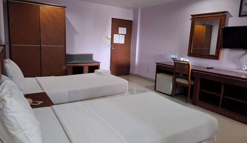 Habitación estándar con 2 camas individuales, 2 camas individuales, no fumadores, Aire acondicionado